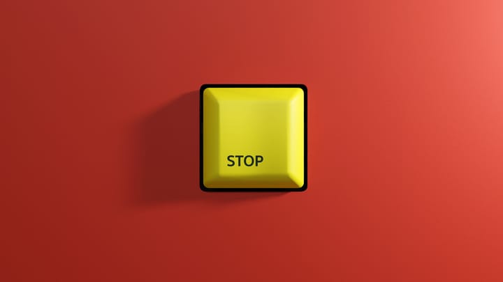 The Beginning of the End of Social Engineering 5 Stop Button Ruangrit Getty OOOD7y