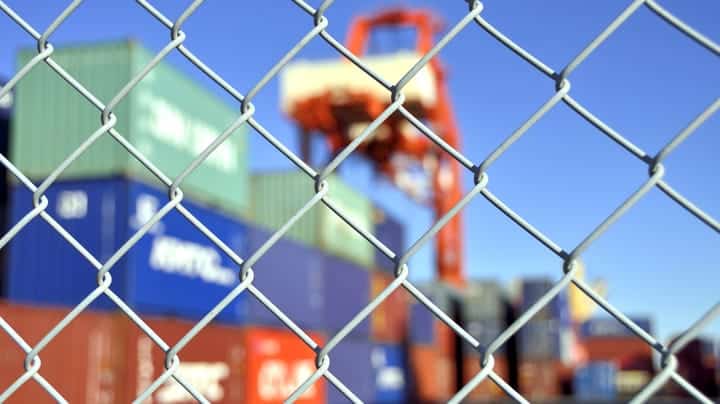 Security Community Slams US Ban on Exporting Mythos, Fable 2 containers and fence takenobu getty 503860814