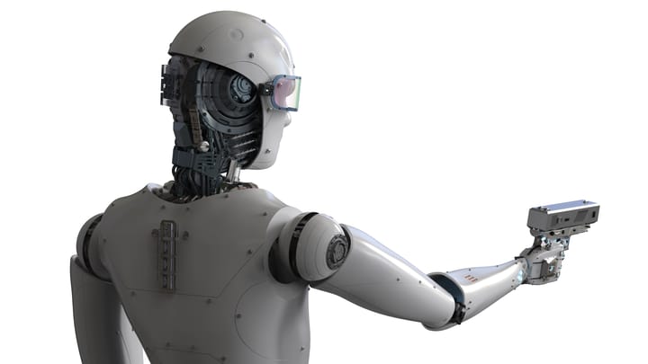 Attackers Seize Exposed AI Endpoints to Power Offensive Ops 1 robot with weapon PhonlamaiPhoto Getty 1339739384