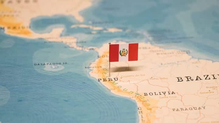 Russian Influence Operation Widely Targets Latin America 4 peru bolivia on map hyotographics shutterstock k0KaF5